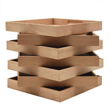 Simple and Atmospheric Cedar Wood Tray For Cigars