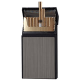 Ladies 20 Plastic Cigarette Case With Lengthened 5.5 Thin Cigarettes