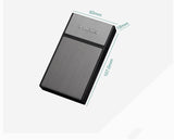 Ladies 20 Plastic Cigarette Case With Lengthened 5.5 Thin Cigarettes