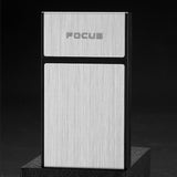 Ladies 20 Plastic Cigarette Case With Lengthened 5.5 Thin Cigarettes