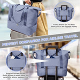 Travel Duffle Bag Large Gym Tote Bag for Women,  Weekender Bag Dry & Wet Seperated Design Carry on Bag for Airplane, Ladies Beach Bag Overnight Bag Waterproof Hospital Bag Luggage Bag, 36L