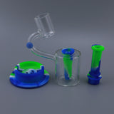 Silicone Tobacco Pipe Glass With LED Light