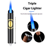 Creative Personality Three-in-one Cigar Lighter