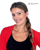 Small Hair Ties - Gold - 1 Inch Seamless No-Damage Ponytail Holders for Kids, Braids and Thin Hair - 20 Count