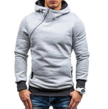 Mens Zipper Pullover Hoodie in Black - Presidential Brand (R)