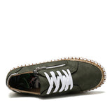 Women Folkways Printing Comfy Non Slip Casual Chunky Flats Shoes - Presidential Brand (R)