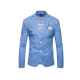 Mens Linen Two Button Blazer - Presidential Brand (R)