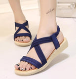 Summer Casual Beach Style  Sandals in Black - Presidential Brand (R)