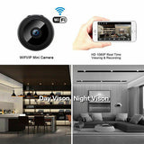 A9 1080P HD Mini Wireless WIFI IP Camera DVR Night Vision Home Security - Presidential Brand (R)