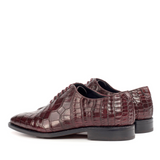 Whole Cut Alligator texture Shoes