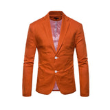 Mens Linen Two Button Blazer - Presidential Brand (R)