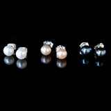 June Petite Cultured Pearl Stud Earrings - Presidential Brand (R)