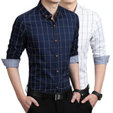 Mens Checkered Collar Shirt - Presidential Brand (R)