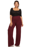 Plus Size Women's Palazzo Pants Hight Waisted Made in the USA - Presidential Brand (R)