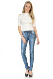 Sweet Look Premium Edition Women's Jeans - Push Up - Style WG468