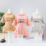 Warm Dog Clothes Soft Cotton Puppy Jumpsuit T-shirt Autumn Winter Clothing Coat For Small Medium Dogs Cats Chihuahua Yorkshire