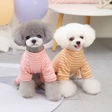 Warm Dog Clothes Soft Cotton Puppy Jumpsuit T-shirt Autumn Winter Clothing Coat For Small Medium Dogs Cats Chihuahua Yorkshire