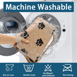 Washable Pet Diaper Mat Waterproof Dog Urine Pad Reusable Dogs Cat Diapers Pads Cute Paw Print Seat Cover Mats For Sofa Bed