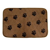 Washable Pet Diaper Mat Waterproof Dog Urine Pad Reusable Dogs Cat Diapers Pads Cute Paw Print Seat Cover Mats For Sofa Bed