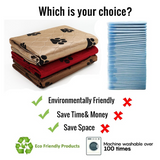 Washable Pet Diaper Mat Waterproof Dog Urine Pad Reusable Dogs Cat Diapers Pads Cute Paw Print Seat Cover Mats For Sofa Bed