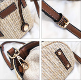 Straw Bucket Bag - Presidential Brand (R)