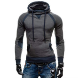 Mens Two Tone Pullover Hoodie With Pockets - Presidential Brand (R)