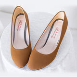 Pumps Women Slip On Casual Leopard Wedge Heels Platform Leisure Shoes - Presidential Brand (R)