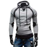 Mens Two Tone Pullover Hoodie With Pockets - Presidential Brand (R)