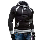 Mens Two Tone Pullover Hoodie With Pockets - Presidential Brand (R)