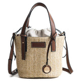Straw Bucket Bag - Presidential Brand (R)