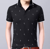 Mens Printed Short Sleeve Polo Shirt - Presidential Brand (R)