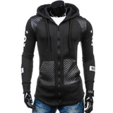 Mens Street Style Biker Hoodie - Presidential Brand (R)