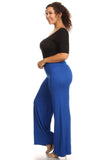 Plus Size Women's Palazzo Pants Hight Waisted Made in the USA - Presidential Brand (R)