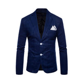 Mens Linen Two Button Blazer - Presidential Brand (R)