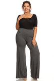 Plus Size Women's Palazzo Pants Hight Waisted Made in the USA - Presidential Brand (R)