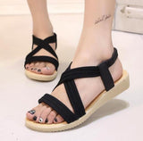 Summer Casual Beach Style  Sandals in Black - Presidential Brand (R)