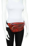 Ladies fashion holographic shiny fanny pack - Presidential Brand (R)