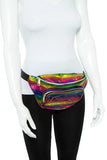 Ladies fashion holographic shiny fanny pack - Presidential Brand (R)