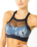 Veloso Supplex Sports Bra with Mesh Trim - Presidential Brand (R)