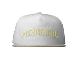 Gold Strap Blackletter Presidential Hat - Presidential Brand (R)