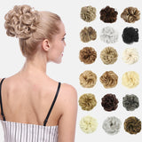 Synthetic Flexible Hair Buns Curly Scrunchy Ponytail - Presidential Brand (R)