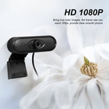 USB Webcam HD 1080P Web Camera Manual Focus Computer Web Cam Built-in Microphone Plug And Play for PC Laptop Business Conference - Presidential Brand (R)