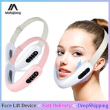 V Line Shape Electric Face Lift Slimmer Devices Double Chin Remover Tool EMS Microcurrent Facial Lifting Tight Massager Machine - Presidential Brand (R)