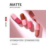 Pudaier Mini Capsule Lip Glaze Velvet Matte Smooth Moisturing Lip Gloss Waterproof Durable Non-stick Cup Liquid Lipstick TSLM1 - Presidential Brand (R)
