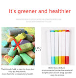 8/10/12 Pages Children Soft Painting Board Toy Creative Doodle Book With Water Based Colored Chalk Kids Drawing Toy For Gift