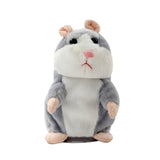 Talking Hamster Mouse Pet Christmas Toy Speak Talking Sound Record Hamster Educational Plush Toy for Children Christmas Gift - Presidential Brand (R)