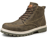 PU leather footwear fashion classic motorcycle boots spring and autumn high-top large size men shoes zapatos de hombre - Presidential Brand (R)