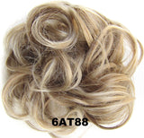 Synthetic Flexible Hair Buns Curly Scrunchy Ponytail - Presidential Brand (R)