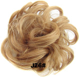 Synthetic Flexible Hair Buns Curly Scrunchy Ponytail - Presidential Brand (R)