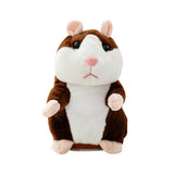 Talking Hamster Mouse Pet Christmas Toy Speak Talking Sound Record Hamster Educational Plush Toy for Children Christmas Gift - Presidential Brand (R)